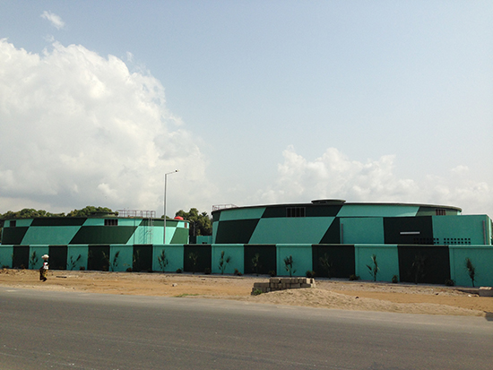 5000 cubic circular water tank - Bonoua water supply project Phase I