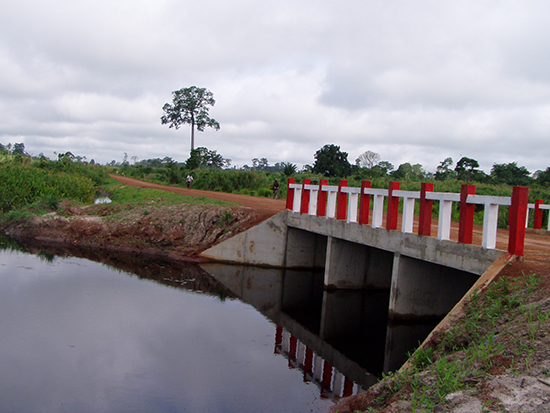 Box culvert and earth road project